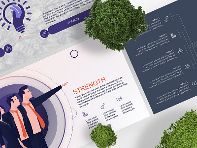 Financial SWOT Templates | Free Download branding branding strategy corporate branding corporate identity design download keynote powerpoint presentation design