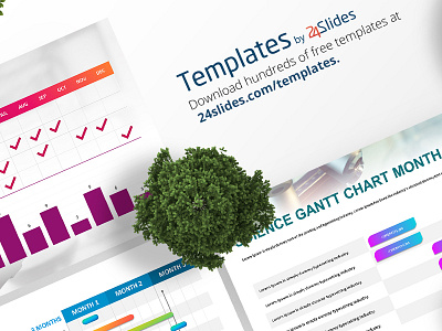 Sciences Gantt Template | Free Download 24 slides branding corporate design corporate identity design download free keynote presentation design presentation layout