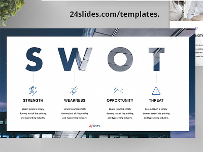 SWOT Analysis Powerpoint Templates | Free Download 24 slides corporate design design free keynote presentation design presentation layout presenting templates