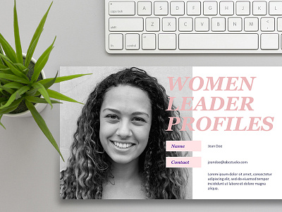 Women Leadership Powerpoint Template | Free Download branding branding strategy download graphic design powerpoint presentation design presentations presenting templates