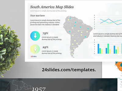 South America Map Presentation Template | Free Download corporateidentity design free keynote powerpoint presentationdesign presentationlayout presentations presenting templates