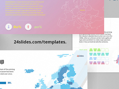 Europe Map Presentation Template | Free Download