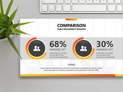 Comparison Management PowerPoint Template | Free Download 24slides brandingstrategy download graphicdesign keynote powerpoint presentationdesign presentationlayout presentations presenting