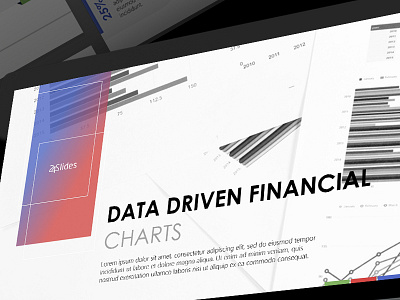 Data Driven Financial PowerPoint Template | Free Download corporatebranding corporatedesign corporateidentity download free keynote presentationdesign presentationlayout presentations