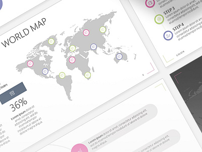 World Map PowerPoint Template | Free Download 24slides brandingstrategy corporateidentity design free googleslides powerpoint presentations presenting templates