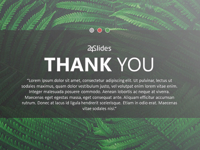 Thank You Slides PowerPoint Template | Free Download