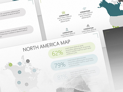 North America PowerPoint Template | Free Download 24slides branding brandingstrategy corporatebranding corporateidentity download googleslides presentationlayout presentations templates