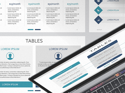 Tables Presentation Template | Free Download 24slides branding brandingstrategy corporatebranding graphicdesign modern powerpoint presentationdesign presentationlayout templates