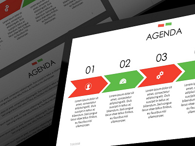 Agenda Presentation Template | Free Download 24slides brandingstrategy corporatebranding corporatedesign design keynote modern presentationlayout templates