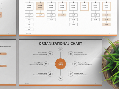 Organizational Chart Presentation Template | Free Download branding brandingstrategy corporatedesign design free modern presentationdesign presentationlayout presenting templates