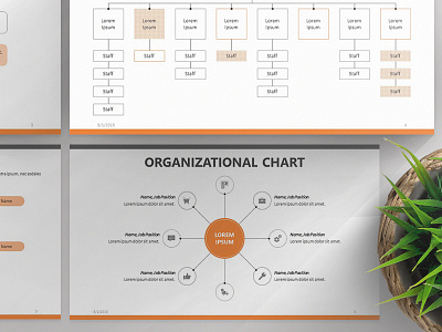 Organizational Chart Presentation Template | Free Download