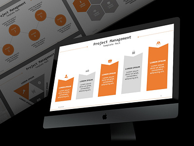 Project Management Presentation Template | Free Download 24slides corporatedesign design free keynote presentationdesign presentationlayout presenting templates