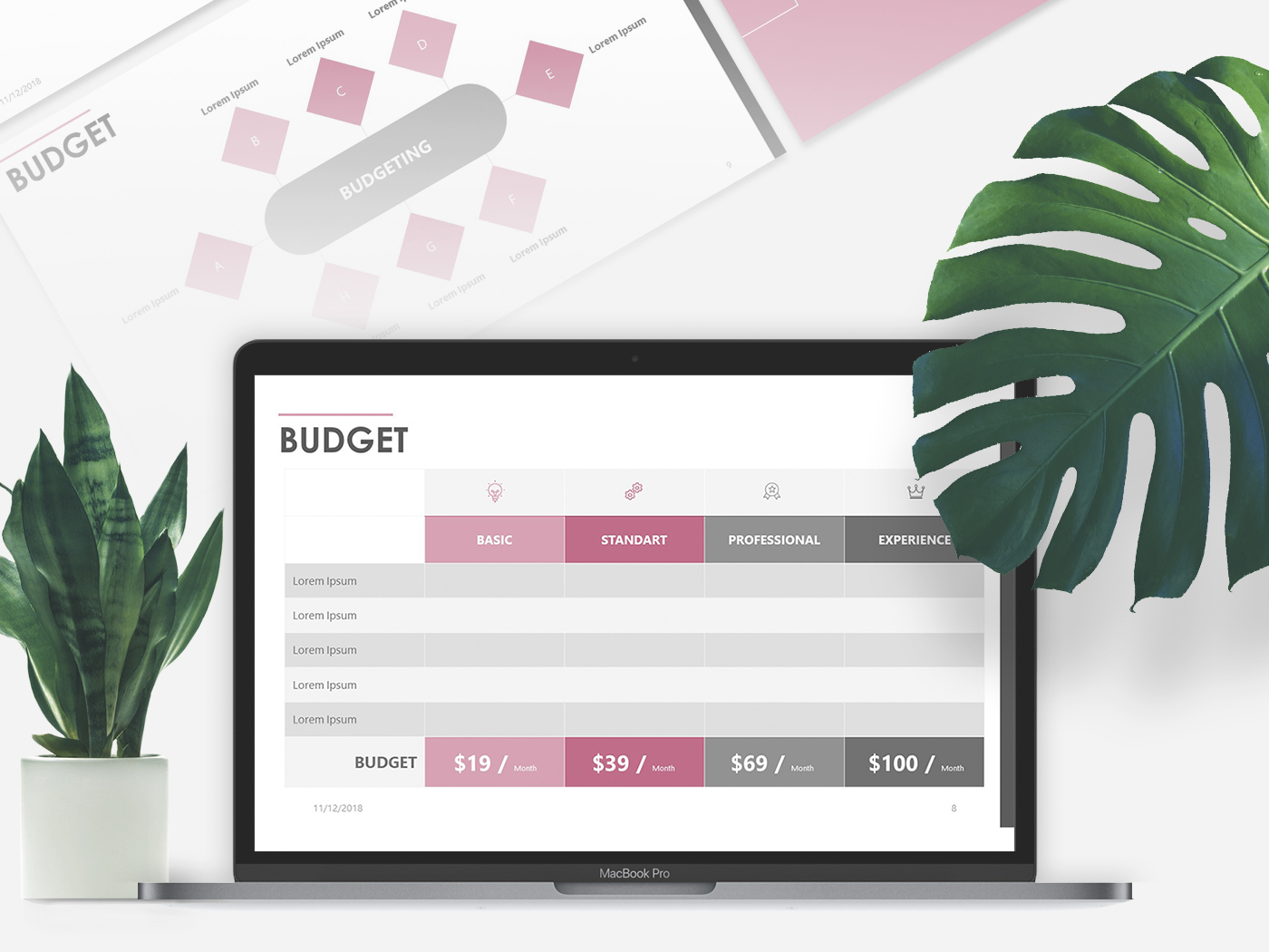 Budget Presentation Template Free Download by 24Slides on Dribbble