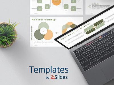 Pitch Deck for Startup Presentation Template | Free Download 24slides branding keynote modern powerpoint presentationdesign presentations presenting templates