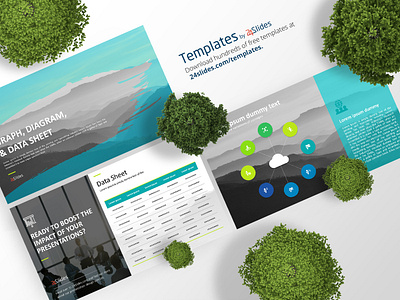 Graph, Diagram, and Data Sheet Template | Free Download 24slides brandingstrategy googleslides graphicdesign keynote powerpoint presentations presenting templates