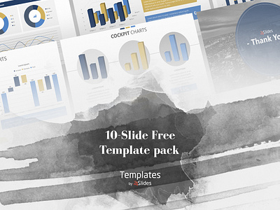 Cockpit Chart Presentation Template | Free Download corporatebranding corporatedesign design download googleslides graphicdesign modern powerpoint presentationlayout presentations