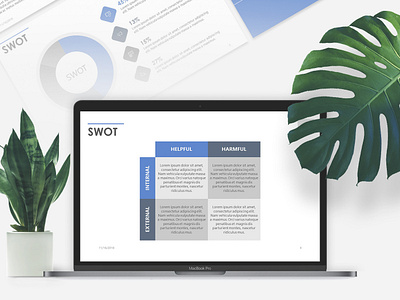 SWOT Presentation Template | Free Download 24slides branding download free graphicdesign modern presentationdesign presentationlayout templates