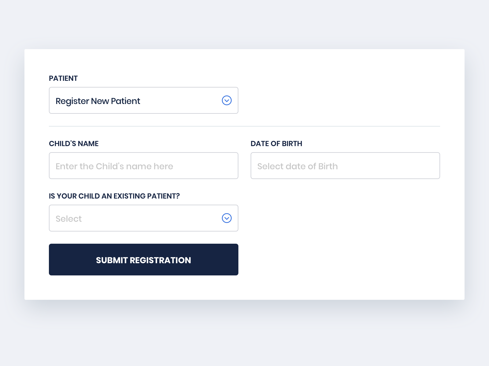 Appointment Form by Raúl Rincón on Dribbble