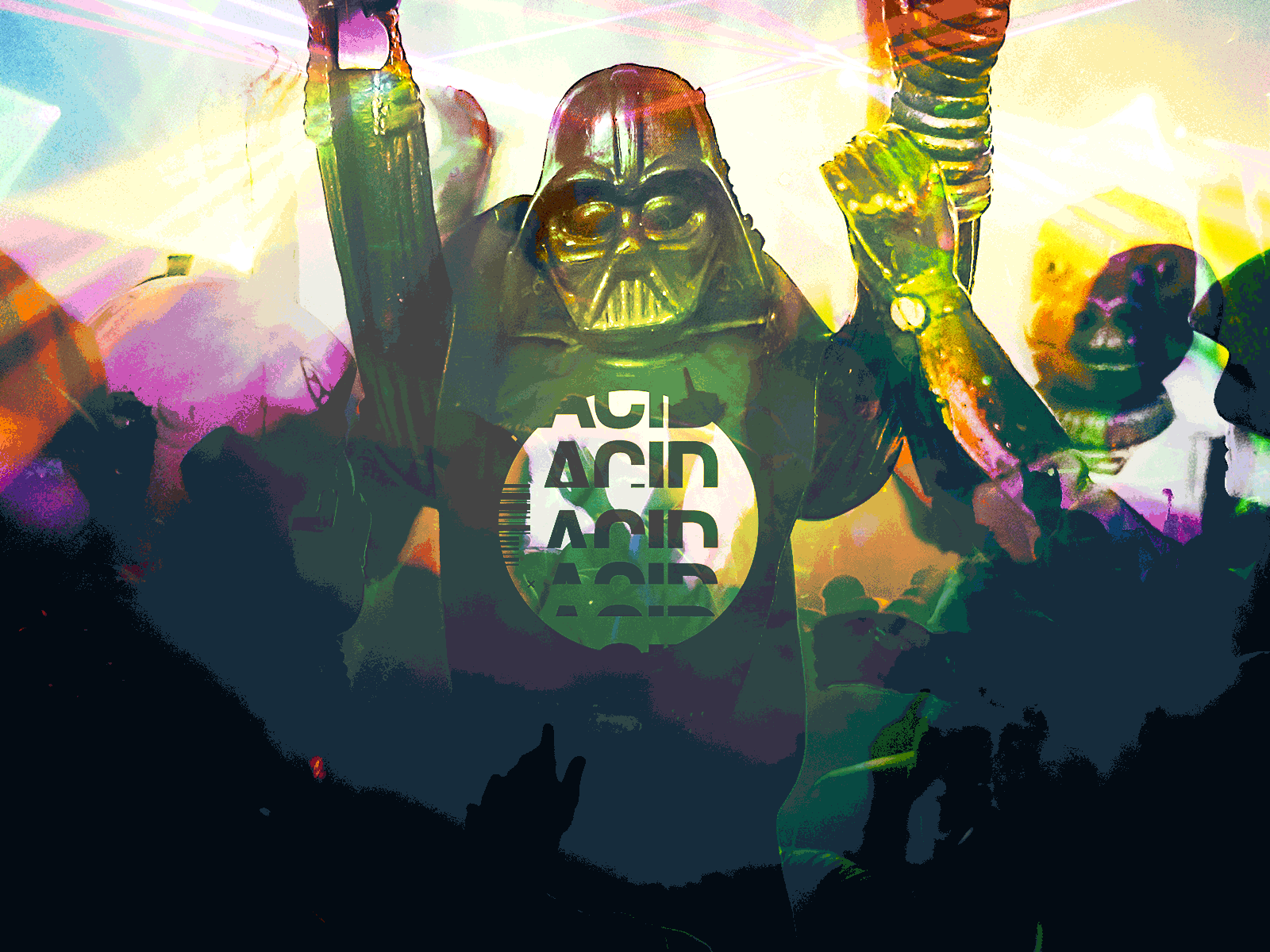 The adventures of Darth Raver - Episode 1: Darth in the disco by Scott  Millar on Dribbble