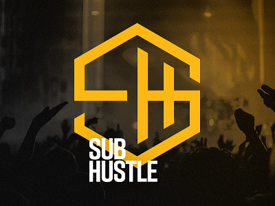 SUBHUSTLE Logo Mock 1 brand branding clothing icon logo music