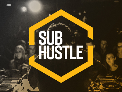 SUBHUSTLE Logo Mock 3 brand branding clothing icon logo music