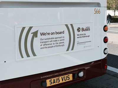 Transport for Edinburgh Eco Branding