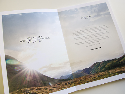 Glenmuir SS2013 Brochure Intro Spread