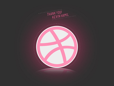 Thank you @kevinhamil for the invite! debut dribbble invite kevin hamil patrick lowden ptrklwdn thank you