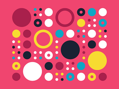 W.I.P. Circles amicolorblind blue circle colors pink practice yellow