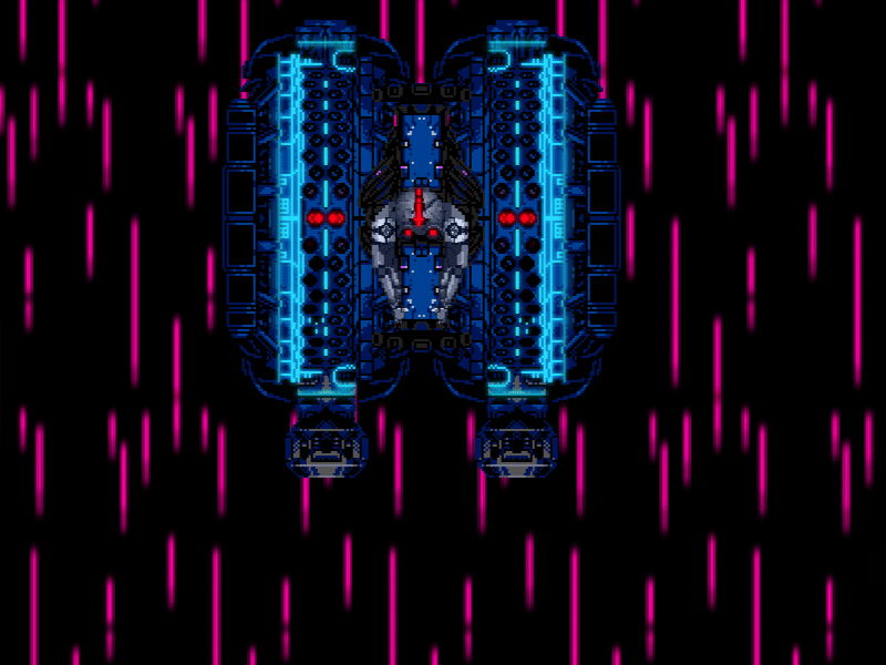 Cypher ship #2 art cyberpunk nerve superior pixel art video game