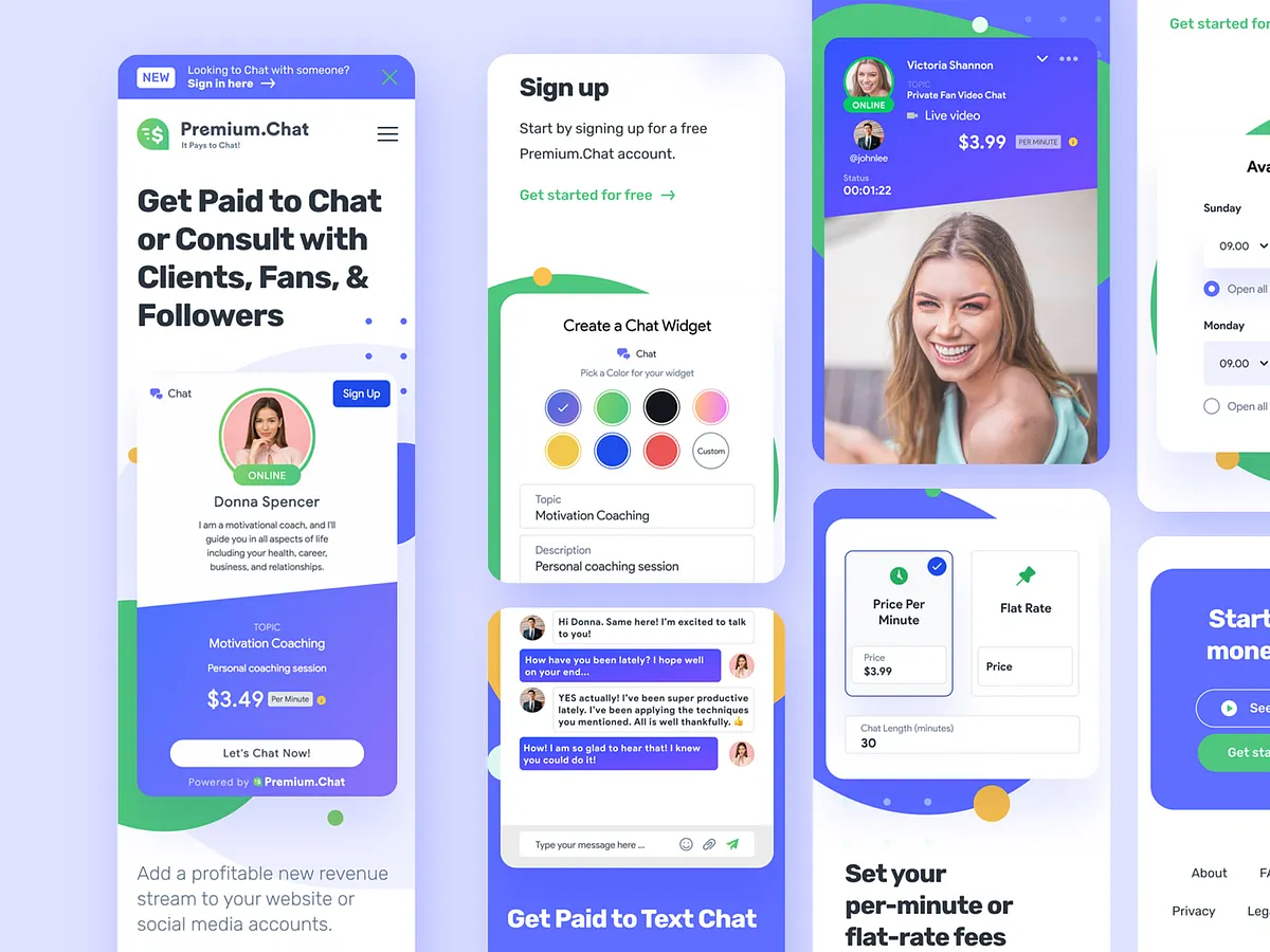 Message UI designs, themes, templates and downloadable graphic elements ...