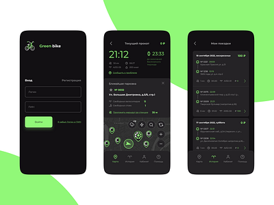 Мобильное приложение прокат велосипедов