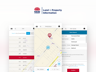 Survey Mark for Land & Property Information