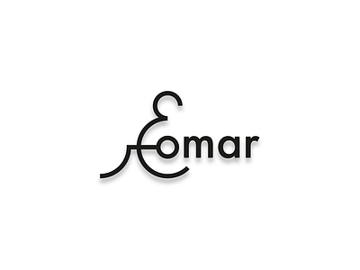 Omar Logo calligraphy logo omar typography