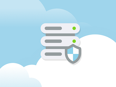 Cloud Hosting Icon cloud clouds hosting icon server sky