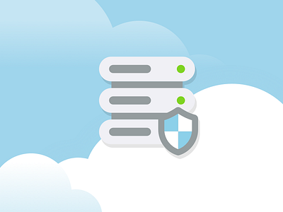 Cloud Hosting Icon