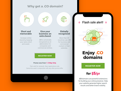 Enjoy .CO domains