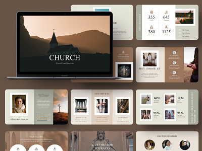 Church - PowerPoint Presentation Template by MixFix 3482362 on Dribbble