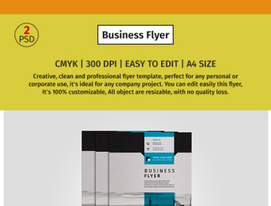 Flyer #2 bi fold branding brochure corporate design graphic design photoshop