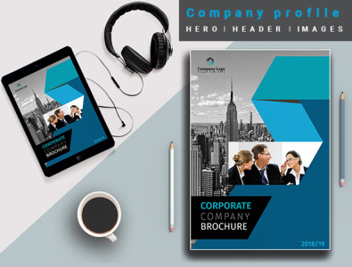 Company Profile #4 ads branding brochure company corporate design graphic design indesigne profile seo