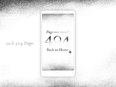 #008 404 Page ui