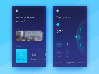 Smart Home App_Dark & Light