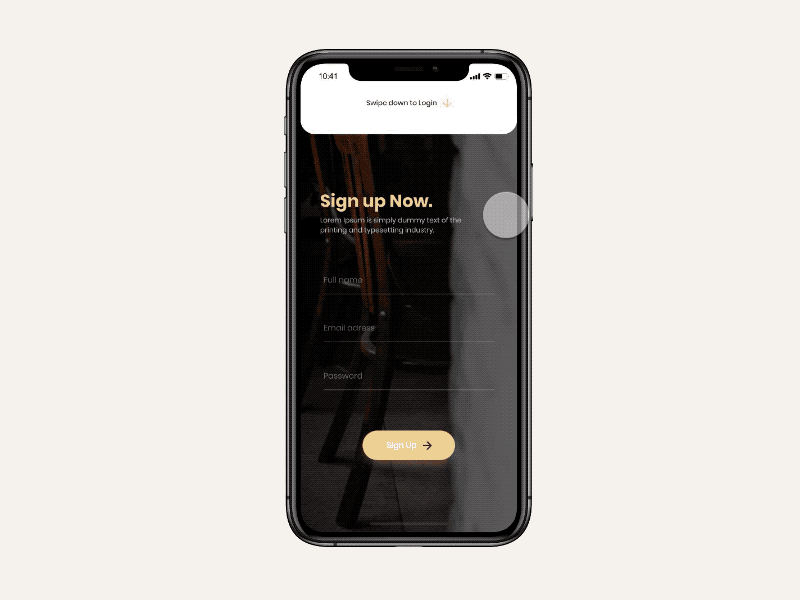 #03 - Unsplash Mobile App Concept