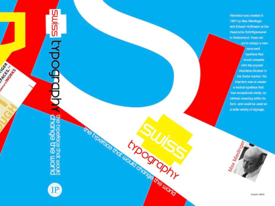 Swiss Typography Book Jacket Design