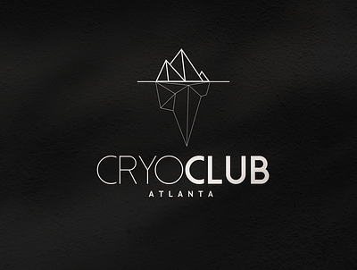 CryoClub Logo atlanta brand design brand identity cryotherapy logo logo design minimalist logo