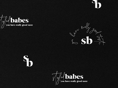 Alternative marks for a boutique branding project