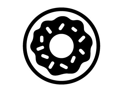 Icons - Retail Punchards bakery convenience store donut icon illustration petro verifone