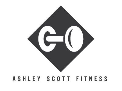 Ashley Scott - Skinny Fit Girl - Logo Comp 1 branding fitness fitness model gym icon logo typography vector