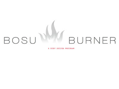Bosu Burner - Logo Design for new fitness program atlanta bosu calisthenics fitness graphic design gym illustration logo vector