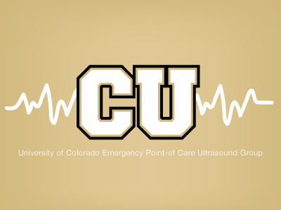 Logo - Colorado Emergency Point of Care Group branding colorado font healthcare logo maternity medicine monogram ultrasound waves